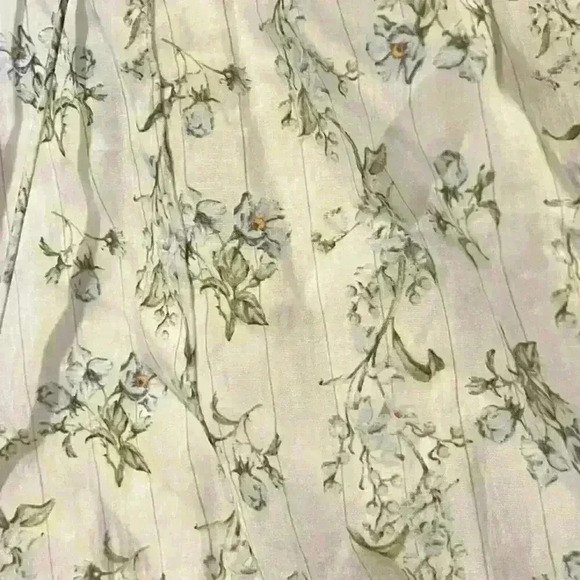 Brock Collection X H&M Floral Print Lyocell Mini Dress Size Small Bubble Hem EUC - Picture 5 of 9